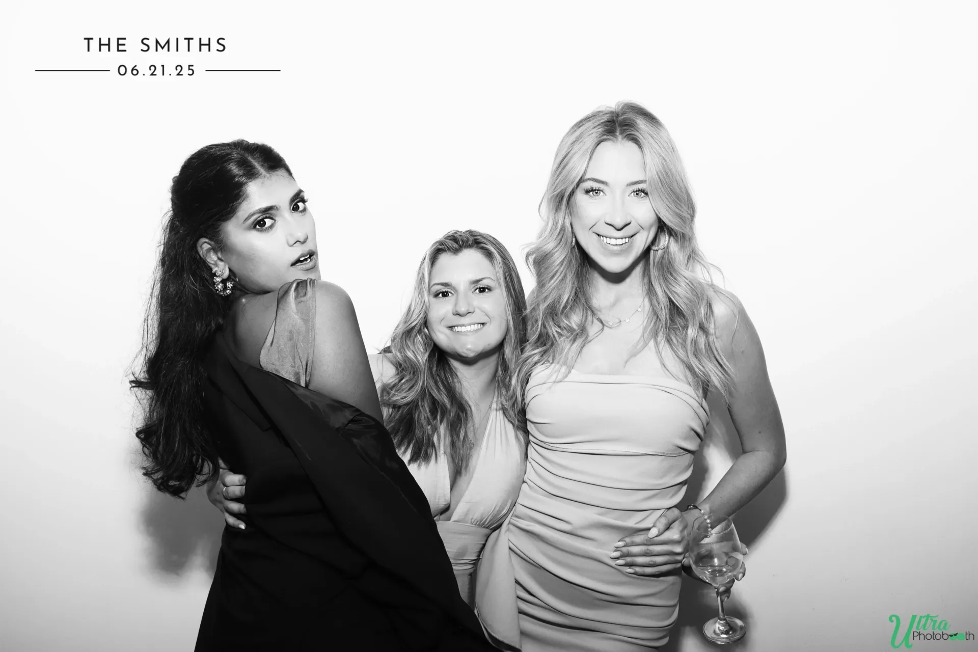 Guests using the Glam Photo Booth at an event - Image 10